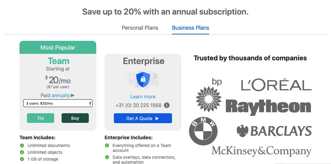 lucidchart pricing