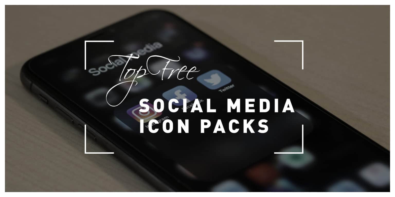 Top Free Social Media Icon Vector Packs