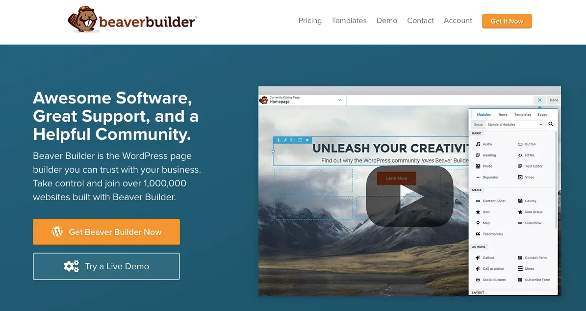 Beaverbuilder plugin