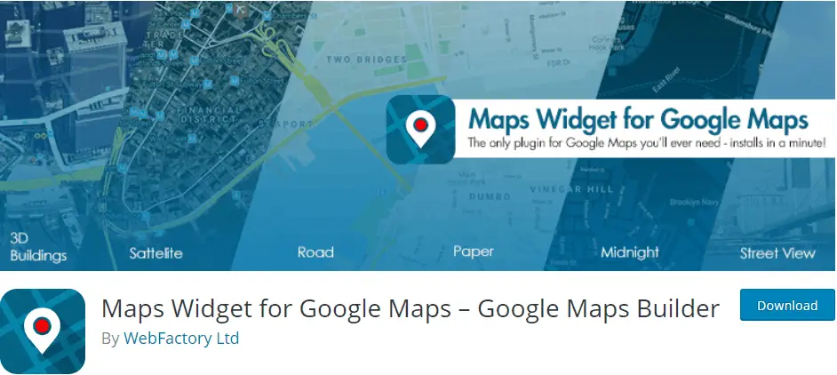 Maps Widget for Google Maps