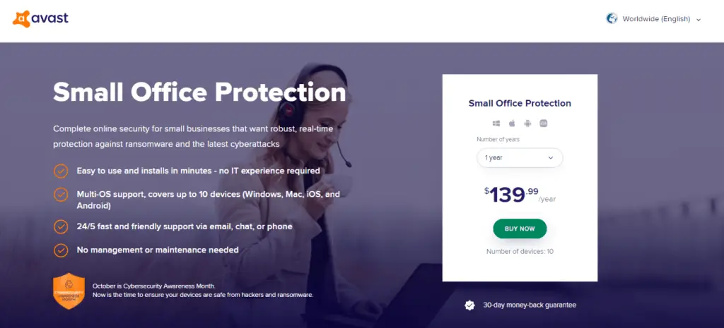 Avast’s Endpoint Protection