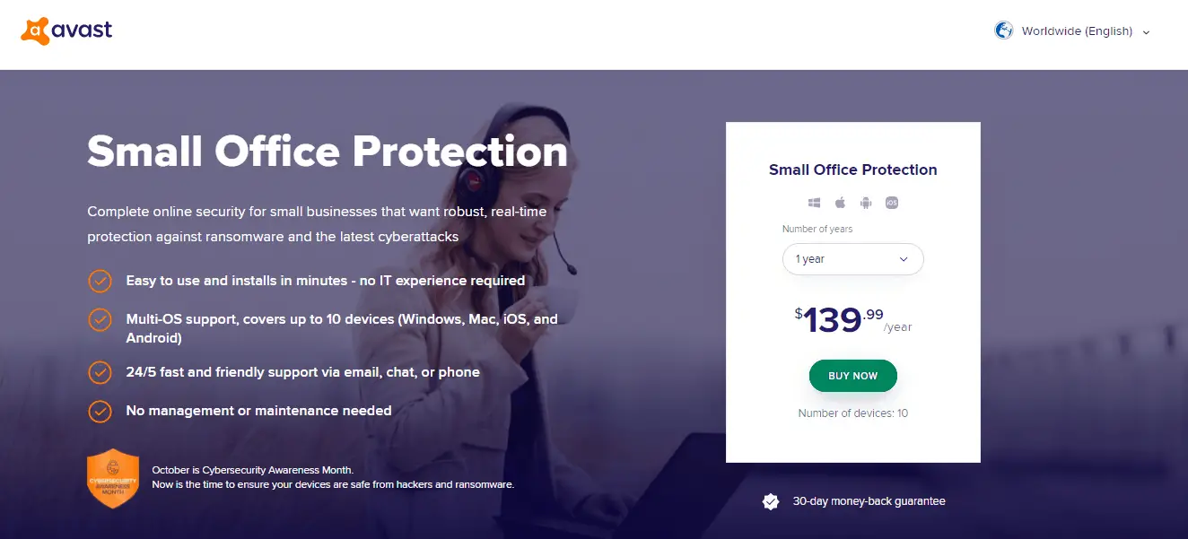 Avast’s Endpoint Protection