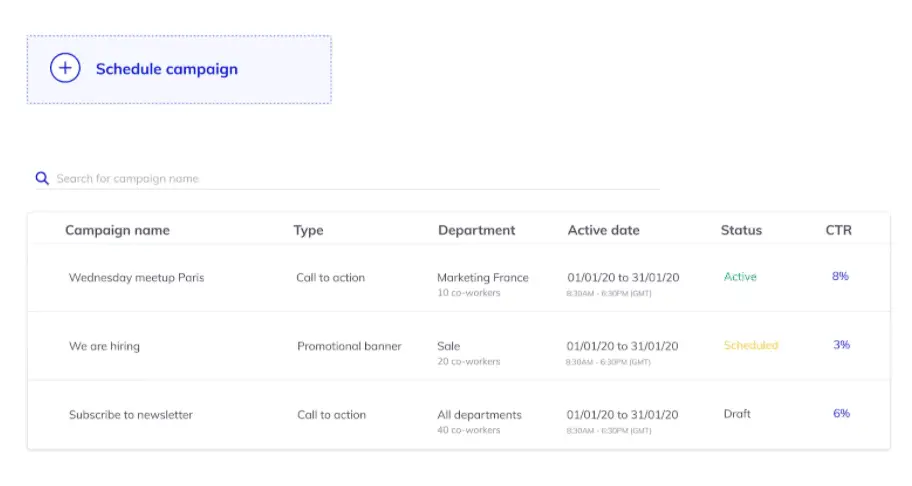 Scribe scheduling