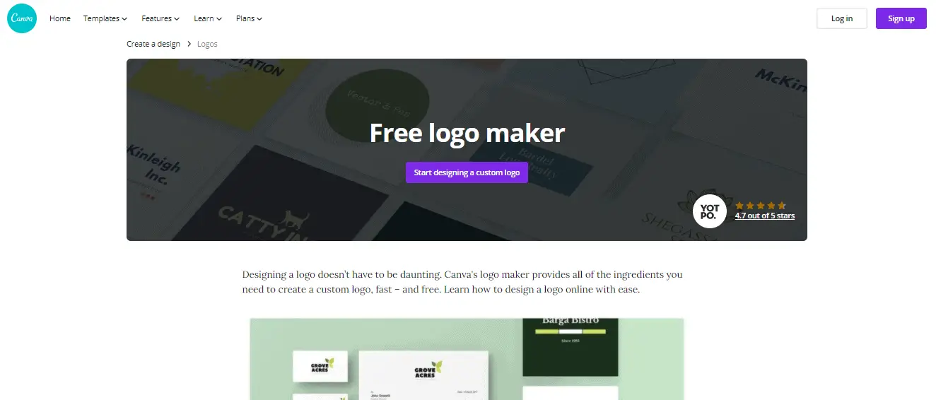 Canva's Logo Maker