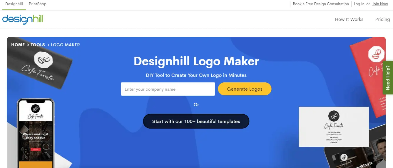 Designhill Logo Maker