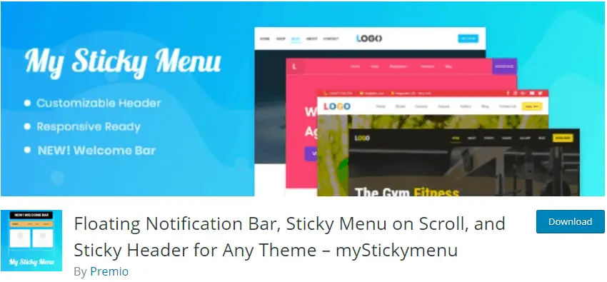 myStickymenu