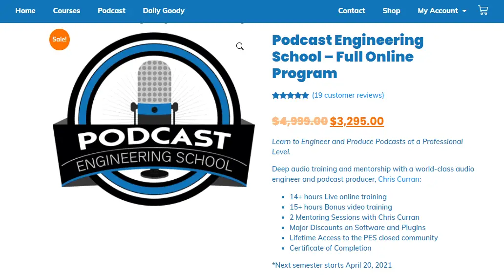 Podcast Engineering School