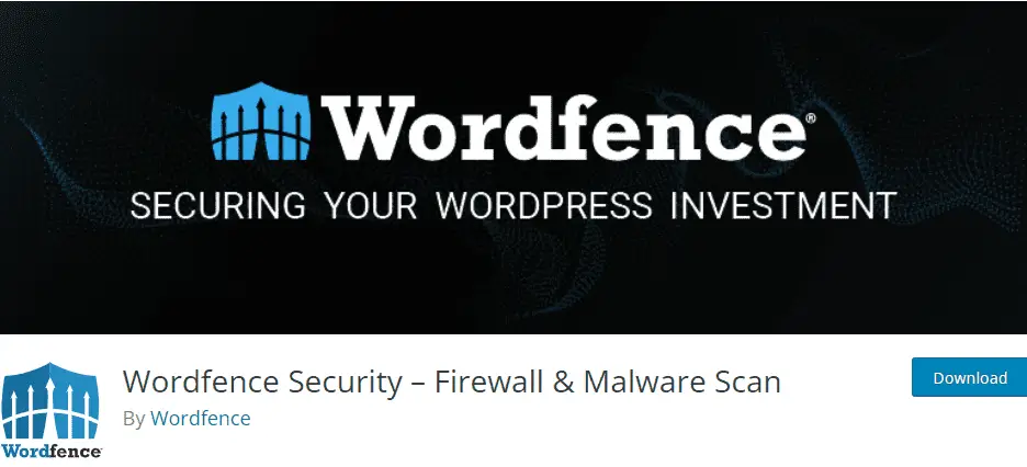 Wordfence Security – Firewall & Malware Scan