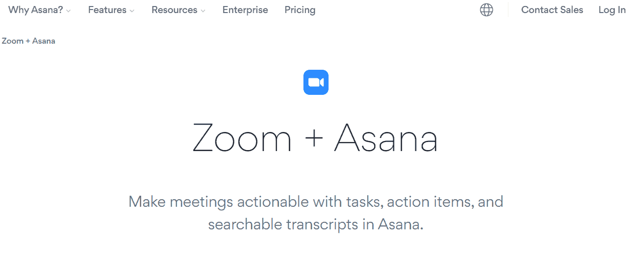 Zoom integration