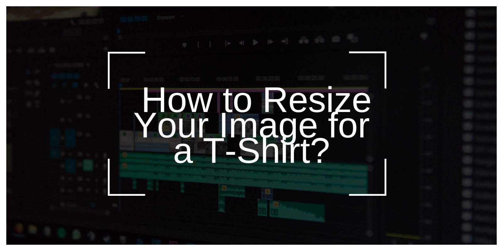 How to Resize Your Image for a T-Shirt?