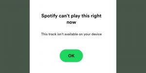 How to Fix the "Spotify Can't Play This Right Now" Error